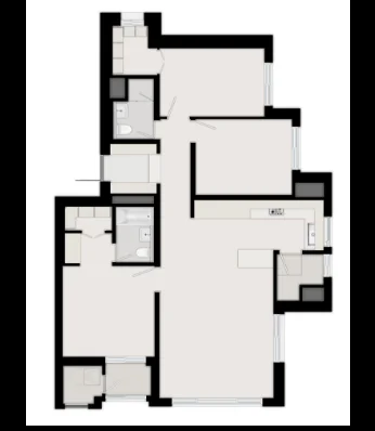 동래 푸르지오 에듀포레 84㎡A1 평면도
